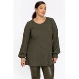 Tuniek - Flare RIB - Zacht - Geribde Stretchstof - Lange Mouwen