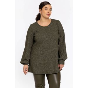 Tuniek - Flare RIB - Zacht - Geribde Stretchstof - Lange Mouwen