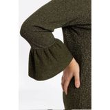 Lange Jurk - Olijfgroen - A-lijn