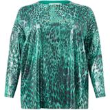 Top - MOIRA - Groen - Dierenprint - Blousetop