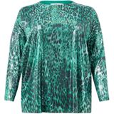 Top - MOIRA - Groen - Dierenprint - Blousetop