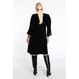 A-lijn jurk - DOLCE - V-hals - Wijd uitlopende Mouwen - Elegante Basic