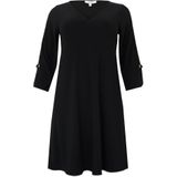 A-lijn jurk - DOLCE - V-hals - Wijd uitlopende Mouwen - Elegante Basic