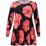 Tuniek - PETALS - Roodtinten - Wide Bottom Pasvorm - Lange Mouwen