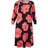 Jurk - PETALS - A-lijn Jurken - Rood