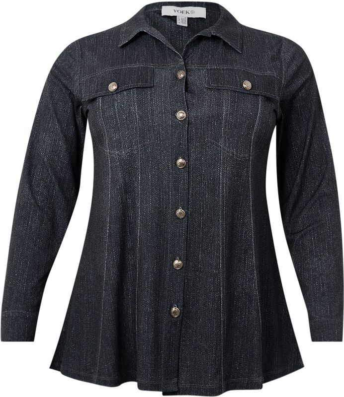 YOEK - DOLCE - Blouse - Denim