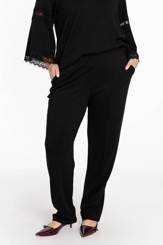 VERO - Pantalon - Zwart - Smal Toelopend