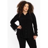 A-lijn Blouse - Zwart - DOLCE