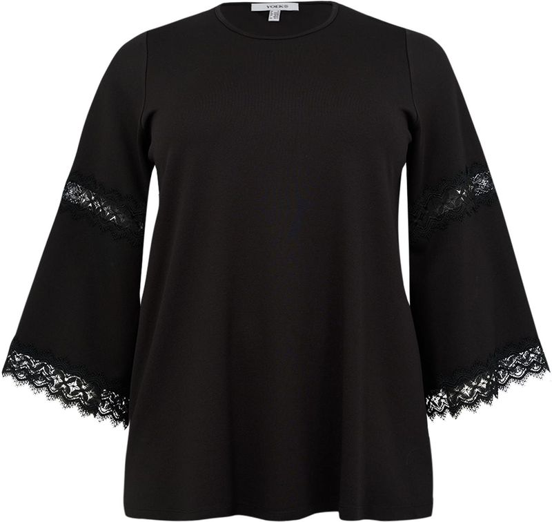 VERO - A-lijn Shirt - Zacht - Elegante Pasvorm - Kanten Details