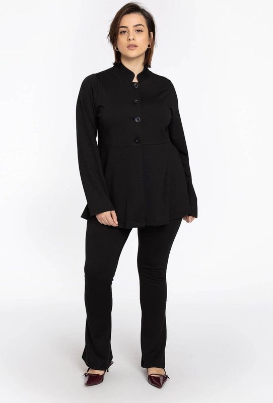 VERO - Pantalon Kick Flare - Zwart - Stretchstof