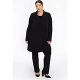 A-lijn Blazer DOLCE PLISSE - Zwart