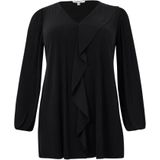Dolce Plissé - A-lijn Tuniek - Zwart