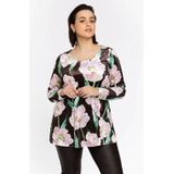 Tuniek - FIORITO - Flare - Romantische Bloemenprint