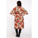 YOEK A-lijn jurk rood