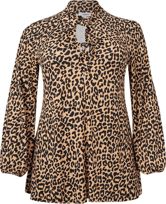 Tuniek - Leopardprint - VIO
