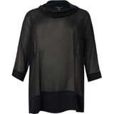 Tuniek - Chiffon - Met Kraag