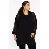 Tuniek - Chiffon - Met Kraag