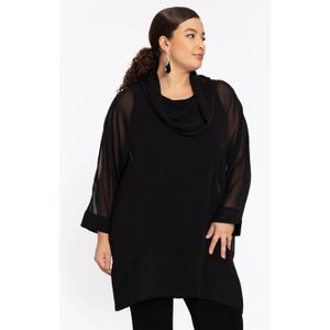 Tuniek - Chiffon - Met Kraag