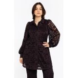 Blouse - LACE - Kanten Blouse - Transparant - Vrouwelijke en Feestelijke Uitstraling