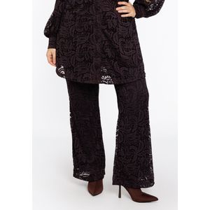 Pantalon - Bootcut - Zwart - LACE