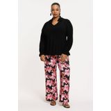 YOEK - Lovers Collection - Flared Broek - Roze - Regular Waist