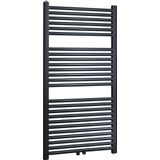 Elara sierradiator antraciet 1185x600 m/o aansl.