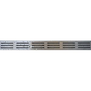 Wiesbaden Drain Rooster 80 cm. - Design 1 - RVS
