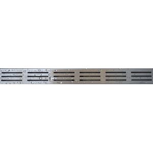 Wiesbaden Drain Rooster 100 cm. - Design 1 - RVS
