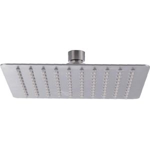 Ufo luxe hoofddouche vierkant 20 cm ultra plat rvs 304