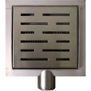Wiesbaden - 3e Generatie Doucheput - RVS - 20 x 20 cm