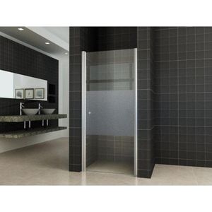 Wiesbaden - Partly Douchedeur - 80cm - Veiligheidsglas - Matglas