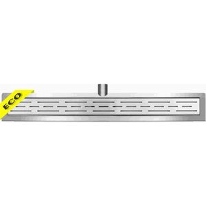 Sanifun Eco RVS douchegoot met muurflens 60cm