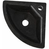 Hardstenen hoekfontein 30x30x10