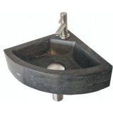 Hardstenen hoekfontein 30x30x10