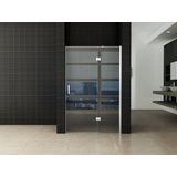 Wiesbaden nis swingdeur met vast paneel - 100(60-40)x200cm