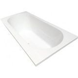 Ligbad duo wiesbaden portus inbouw 180x80x50 cm wit