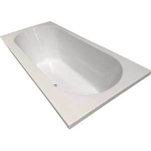 Ligbad duo wiesbaden portus inbouw 190x90x50 cm wit