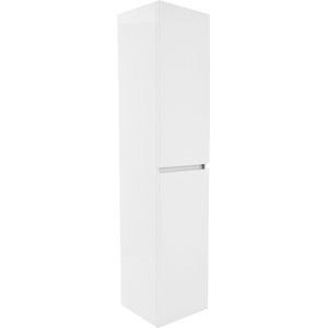 Wiesbaden - Vision - Hoge Kast - Wit - MDF - 2 Deuren