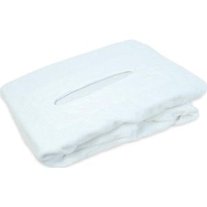 ECB Hoeslaken voor Massagetafel - Badstof Stretch - Met uitsparing - Wit