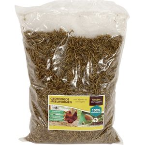 Utopia - Meelwormen Voor Kippen En Tuinvogels - Vogelvoer - 1 KG