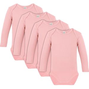 Link Kidswear Meisjes Rompertje - Baby Roze - Maat 74/80