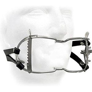 Black Label Whitehead Ratchet Mouth Gag With Strap, 400 g