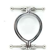 RVS Pussy Clamp 2.0 met 55 mm. Fuck Hole