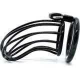 Black Line - Outlined - Kuisheidskooi met Tralies - Zwart 55 mm