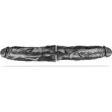 Dubbele Dildo Goliath 2 X 32.5 cm - Zwart