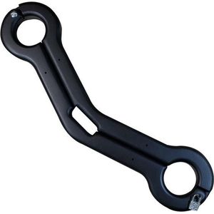 Black Label New Black Wooden Scroll Clamp, 400 g