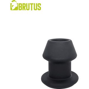 De Gobbler - holle silicone anaal buttplug - small 60mm - tunnel plug