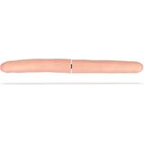 Deep'r Dubbele Dildo Uncut Slim 66 cm - Beige