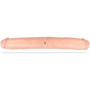 Deep'r Dubbele Dildo Trunk 66 cm - Beige