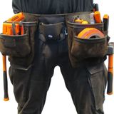 ToolPack - 366.070 Capital - Gereedschapsgordel - Dubbel - Leder
